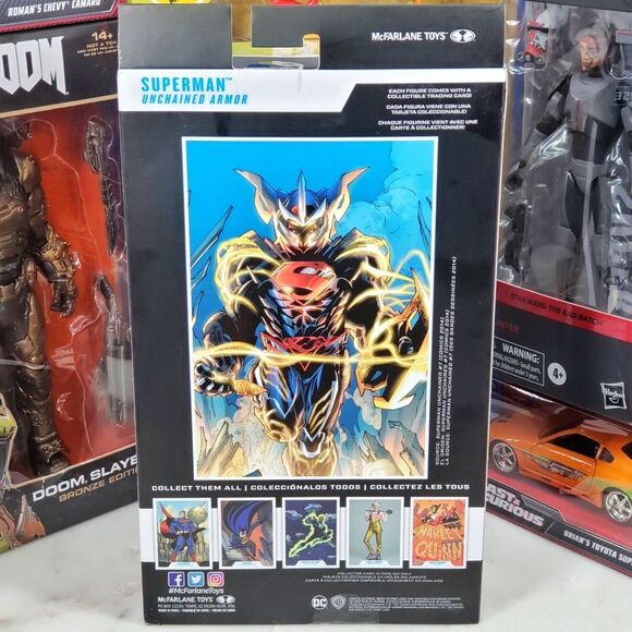 McFarlane DC Multiverse Superman Unchained Armor 7" Exclusive Collectible NIB - Picture 5 of 12